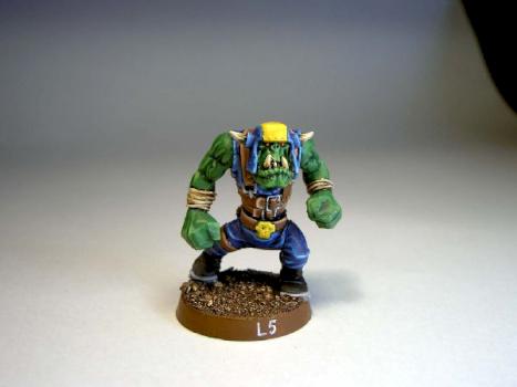 Bloodbowl Lineorc by MatteH