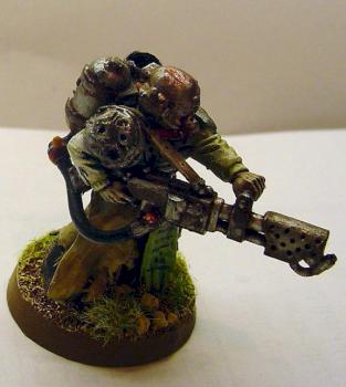 nurgle cultist with flamer by allstarcrew9999