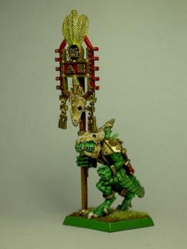 Temple Guard Standard Bearer by Quetzalcoatl
