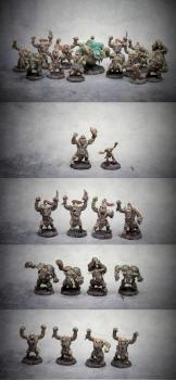 Blood Bowl Orc Team by Matpaint