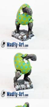 Easter Egg Mutant #1 by MadFlyArtStudio