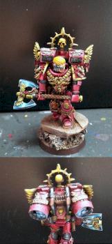 blood angels captain by garycs2000