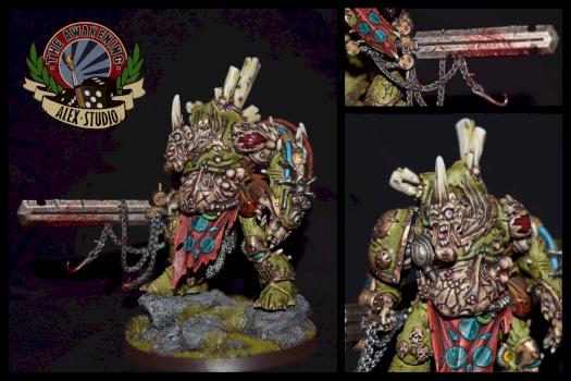 Nurgle Daemon Prince by alex_182