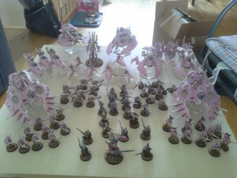 Pink Eldar by ZombieDK