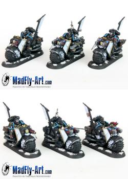 Ravenwing Black Knights by MadFlyArtStudio