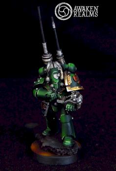 Horus Heresy Salamanders Master of Signals by Awaken Realms