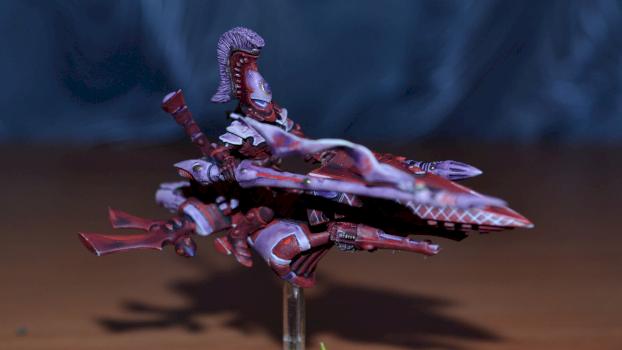 Eldar autarch by Amenami