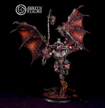 Chaos Daemons Bloodthirster of Khorne by Awaken Realms