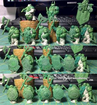 Dwarves - work in progress by Scibor