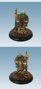 Friar Stone Traveling Monk by aurelio