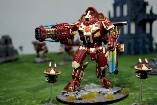 TAU XV109 Y'VAHRA BATTLESUIT by The Sand Black Hole