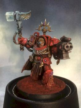 Blood Angels First Captain Arenos Karlaen from the Deathstorm Box Set by cjchestnut