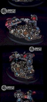 Horus Heresy Sons of Horus Abaddon and Loken duel by Awaken Realms