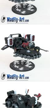 Ravenwing Land Speeder Typhoon by MadFlyArtStudio