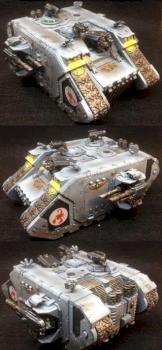 Land Raider of the red scorpions by silverear