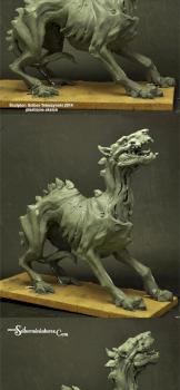 Astro Dog plasticine sketch by Scibor