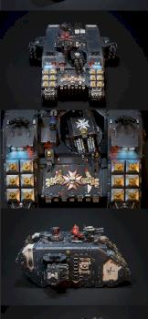 Land Raider - Black Templars by Azik