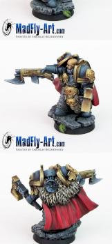 Celtic SF Warrior #4 by MadFlyArtStudio