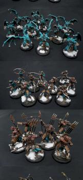Legion of Everblight units by Jolly Roger Studio