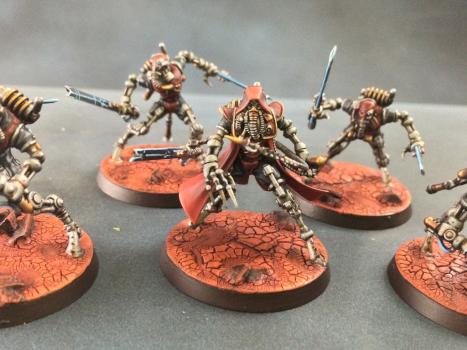 Adeptus Mechanicus Sicarian Duststalkers by G-Force Painting Studio