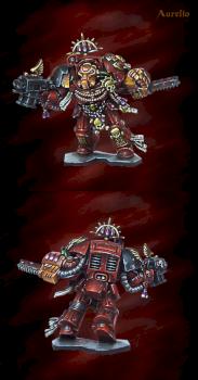 blood angels space hulk terminator brother valencio by aurelio