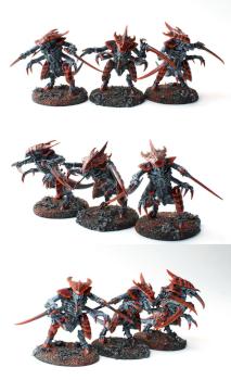 Tyranid Warriors by Bart Filip