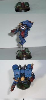 Ultramarines Assault Squad Sergeant by Rogan