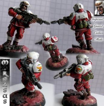 Imperial Guard Cadian Medic by R3app3r