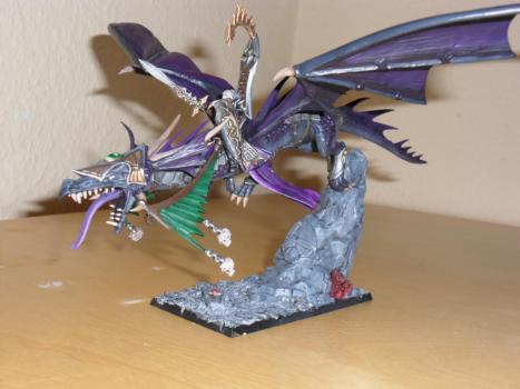 Dark Elves Dragon by Santafu