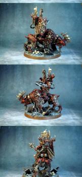 World Eaters Lord on Juggernaut by DonDemon