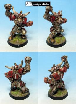 Bloodbowl Orc team by ptdesignstudio