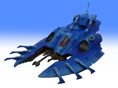 Eldar Wave Serpent by Krusewarlock