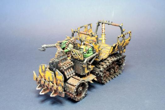 40K Ork Truck by Bunnyfish