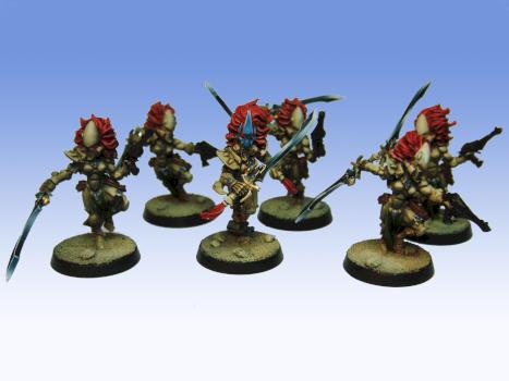 Eldar Banshees by Krusewarlock
