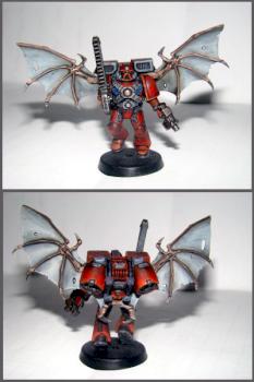 Test Blood Angel Assault Marine by DomX