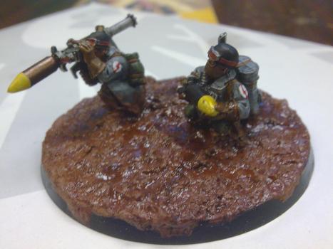 Steel Legion Missile Launcher Team by Col. Rosenberg