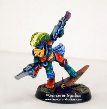 Eldar Harlequin Trooper by Cleven