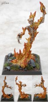 Fire Elemental Daemon (Repost) by Temperance