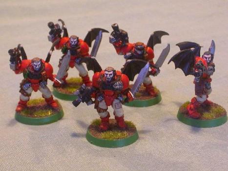 Vampire Marine Scouts by sam40k
