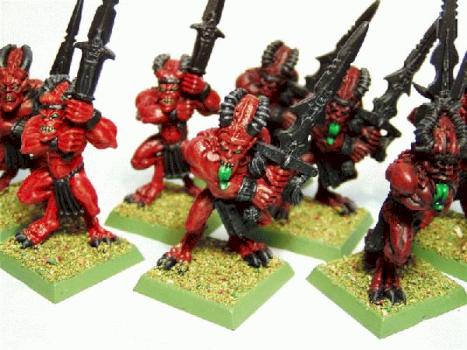 Khorne Bloodletters by Ratboy
