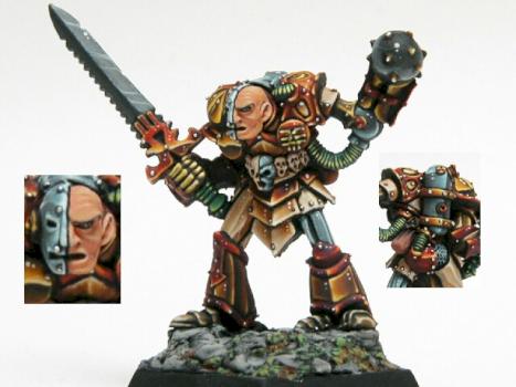 Gurni Ironarm, Chaos Champion of Khorne by QiaoZhong