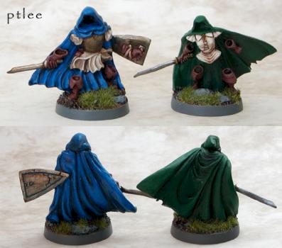 Guardian Wraith and Female Wraith by Temperance