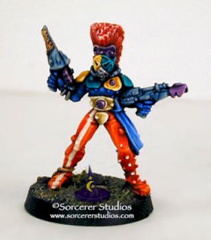 Eldar Harlequin Trooper by Cleven