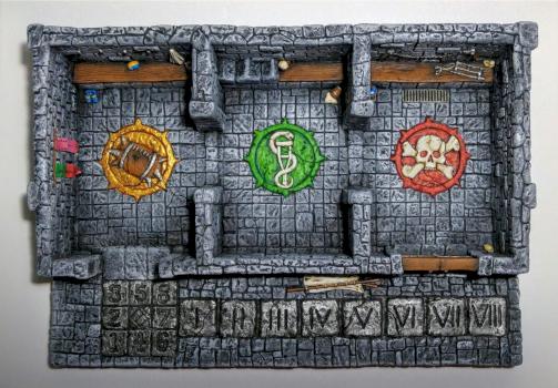 Changing room for Blood Bowl by Miniatures Guild