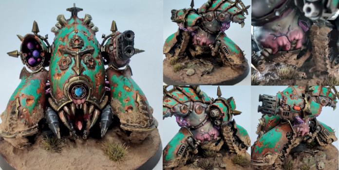 Death Guard Myphitic Blighthauler by oneshallfall