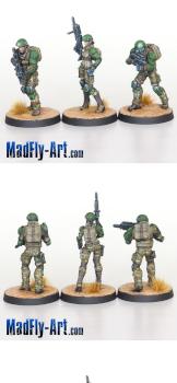 USAriadna Grunts, Line Rangers Regiment by MadFlyArtStudio
