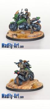 Mavericks, 9th Motorized Recon Bat. by MadFlyArtStudio
