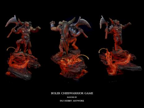 Boler Chesswarior by SNJ Hobby Artwork