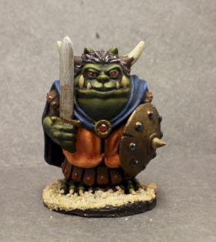 Dungeon and Dragon Goblin Warrior with Sword by superbug983