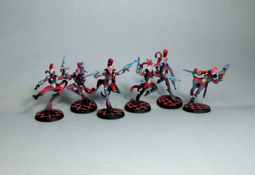 Harlequins, Warhammer 40000 by Artufactory Baka